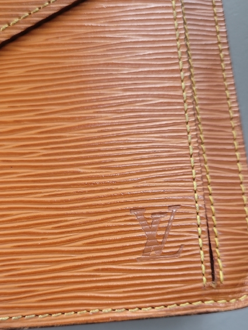 Louis Vuitton Sellier Dragonne Clutch Handbag Epi Leather Sienna Brown - Picture 4 of 16